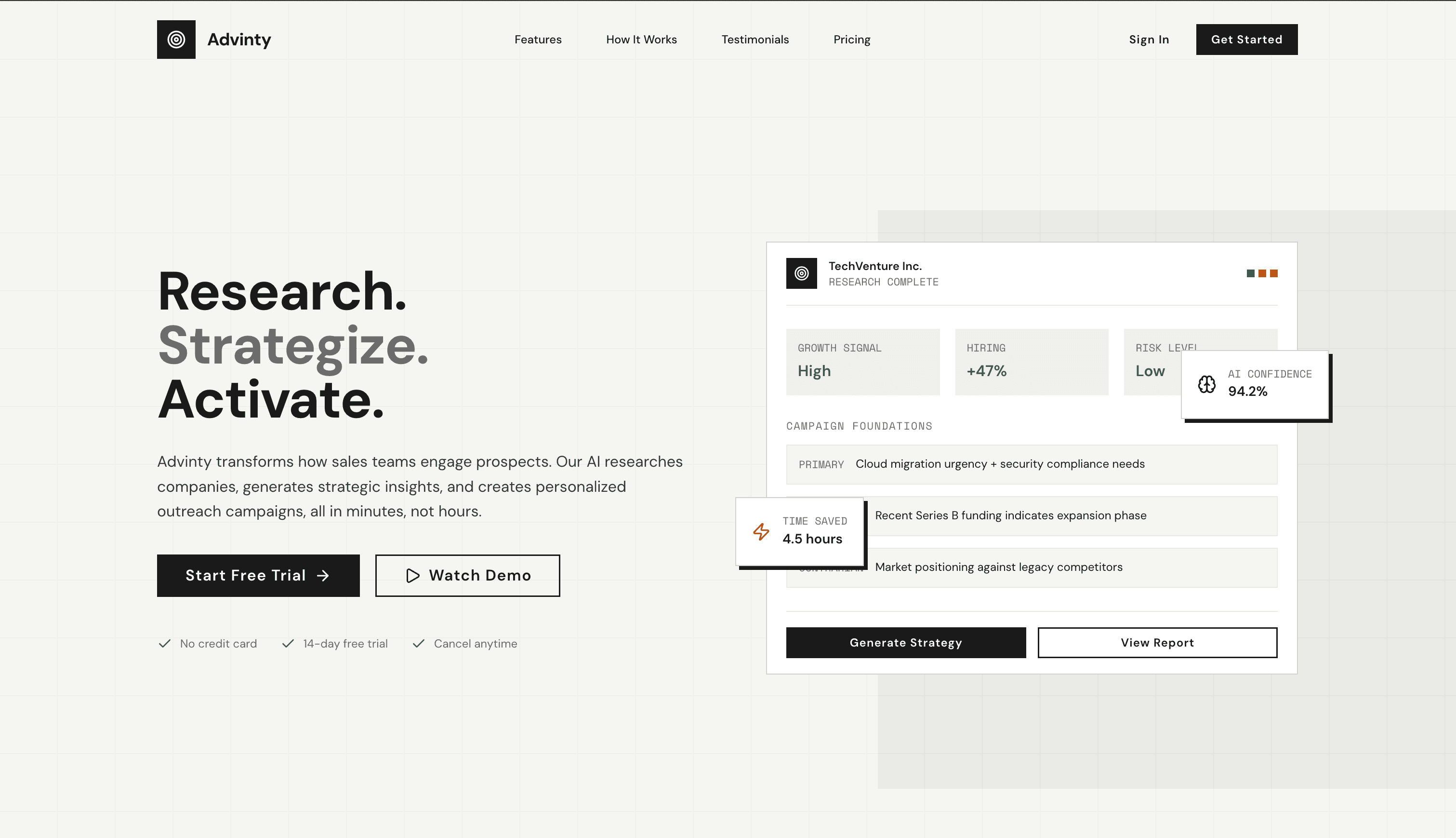 Advinty screenshot 1