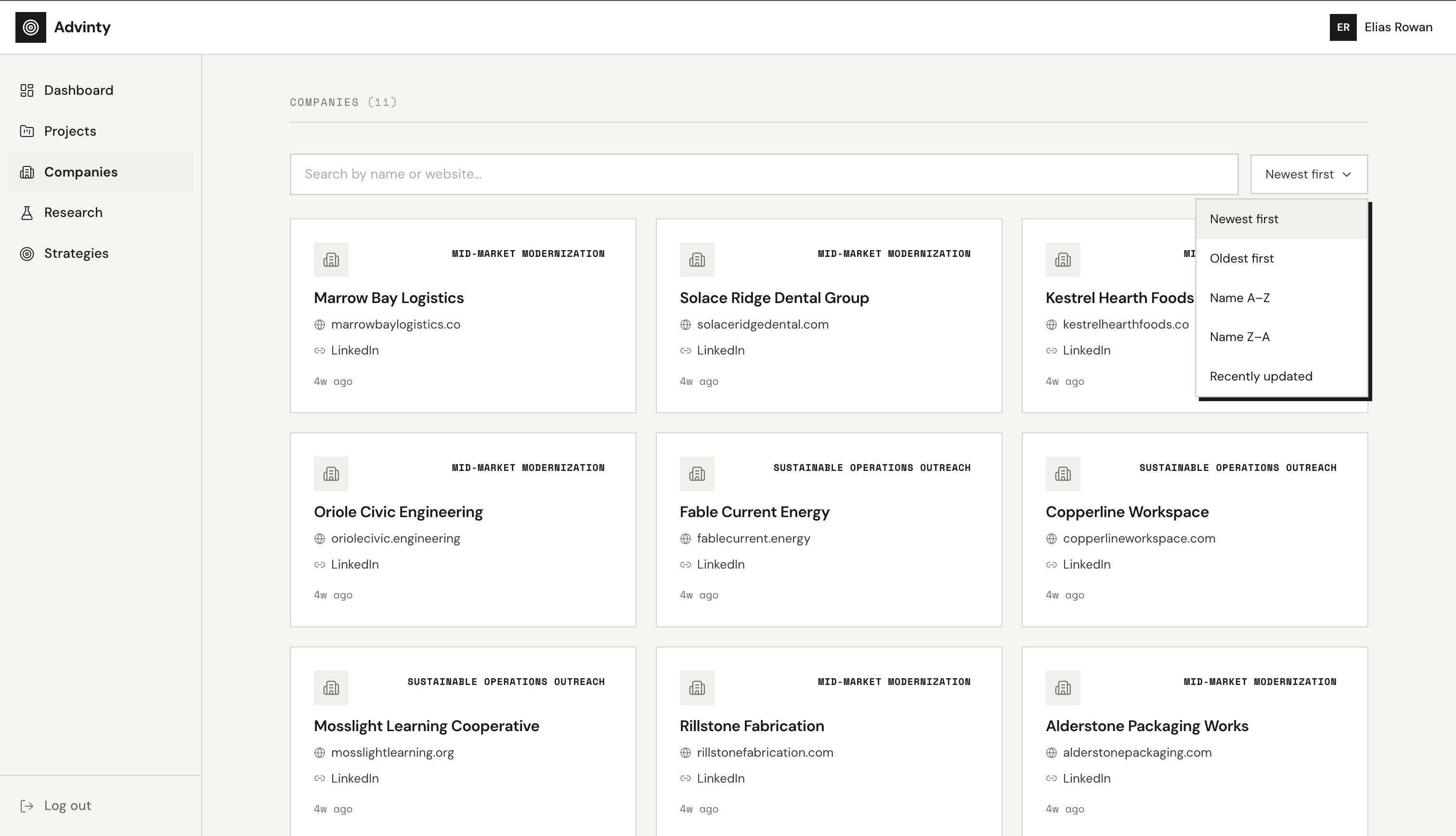 Advinty screenshot 5